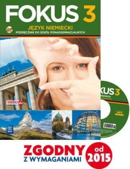 Fokus j. niem. podr PG ZP cz.3 + CD w.2016 WSiP