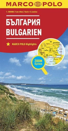 Mapa ZOOM System. Bułgaria 1:800 000 plan miasta