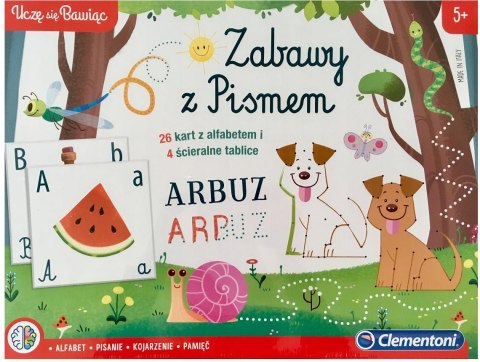 Uczę się bawiąc. Zabawy z pismem Uczę się bawiąc. Zabawy z pismem