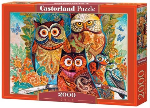 Puzzle 2000 Sowy CASTOR Puzzle 2000 Sowy CASTOR
