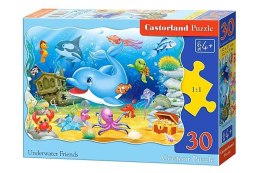 Puzzle 30 Podwodni przyjaciele CASTOR
