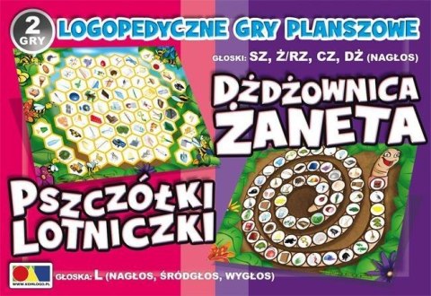 2 gry Dżdżownica Żaneta/Pszczółki Lotniczki