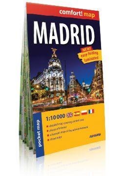 Comfort! map Madryt (Madrid) 1:10000 plan miasta