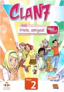 Clan 7 con Hola amigos 2 podręcznik + kod online