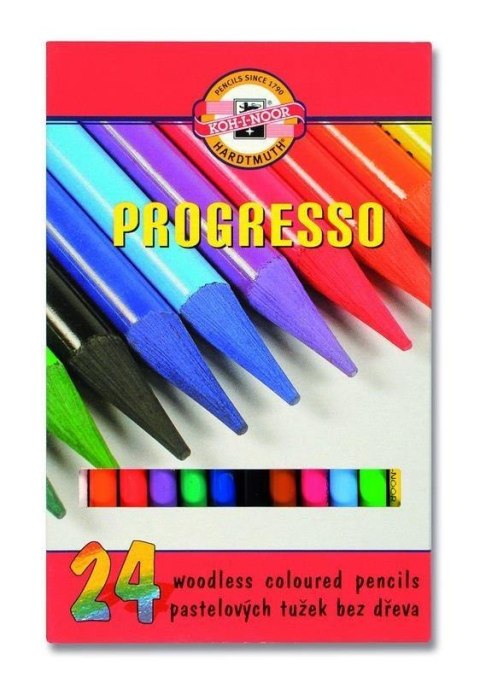 Kredki Progresso 24 kolory Kredki Progresso 24 kolory