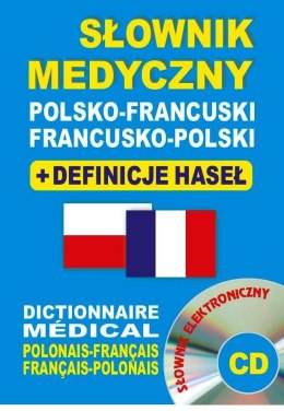 Słownik medyczny polsko-francuski franc-pol + CD