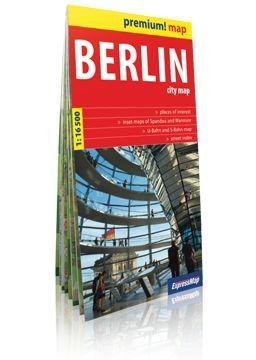 Premium! map Berlin 1:16 500 plan miasta