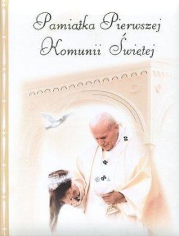 Pamiątka Pierwszej Komunii Świętej papież