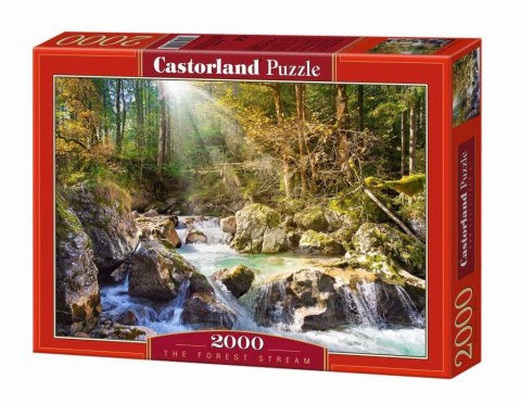 Puzzle 2000 Strumyk w lesie CASTOR Puzzle 2000 Strumyk w lesie CASTOR