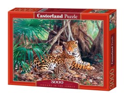 Puzzle 3000 Jaguary w dżungli CASTOR