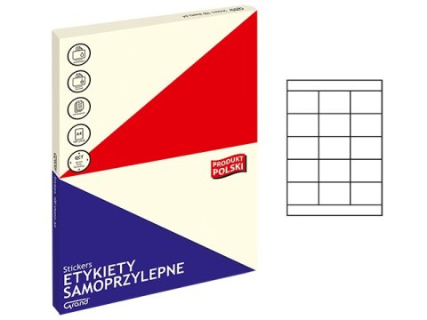 Etykiety samoprzylepne GRAND 17 70*51 Etykiety samoprzylepne GRAND 17 70*51