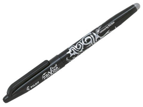 Długopis PILOT FriXion Ball 0,7mm wymazywalny czarny Długopis PILOT FriXion Ball 0,7mm wymazywalny czarny