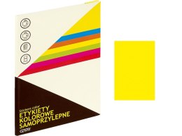 Etykiety samoprzylepne GRAND żółte 064