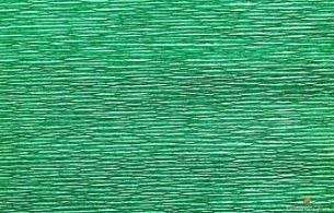 Krepina Włoska Cartotecnica Rossi 180g/m² 804 metalizowana zielona, 50cm x 250cm