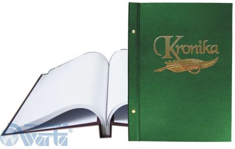 Kronika WARTA złocona A3 310x420 granatowa 079 Kronika WARTA złocona A3 310x420 granatowa 079