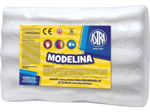 Modelina 1 kg ASTRA - biała