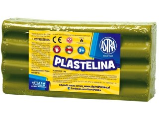 Plastelina ASTRA 1kg oliwkowa