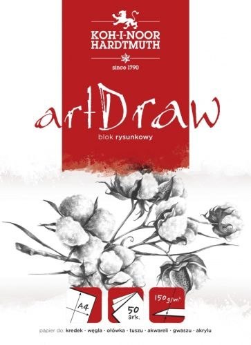 Blok rysunkowy A3 30k. KOH-I-NOOR Art draw 150g Blok rysunkowy A3 30k. KOH-I-NOOR Art draw 150g