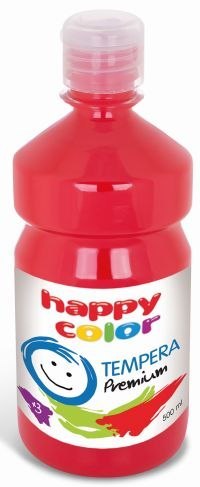 Farba tempera HAPPY COLOR Premium 500ml nr 26 - ciemnoczerwona Farba tempera HAPPY COLOR Premium 500ml nr 26 - ciemnoczerwona