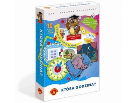 Gra ALEXANDER Edukacyjna ukladanka - Która godzina