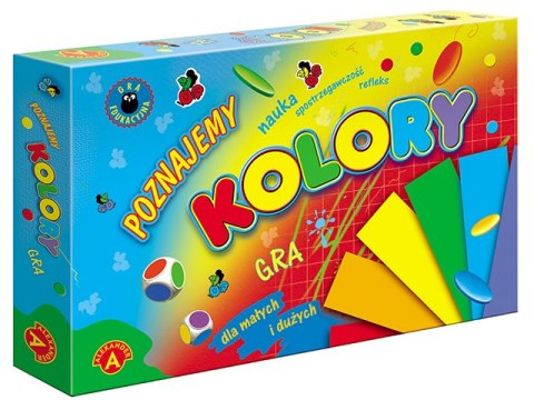 Gra ALEXANDER Poznajemy kolory Gra ALEXANDER Poznajemy kolory