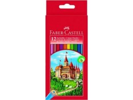 Kredki 12 kolorów FABER-CASTELL Zamek