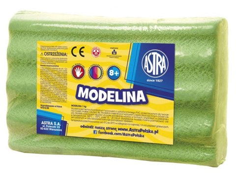 Modelina 1 kg ASTRA zielona jasna Modelina 1 kg ASTRA zielona jasna