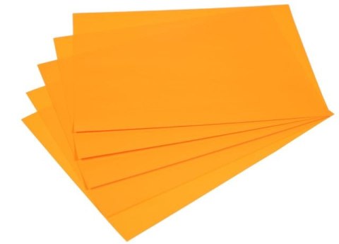 Papier samoprzylepny KRESKA A4 20ark. pomarańczowy fluo