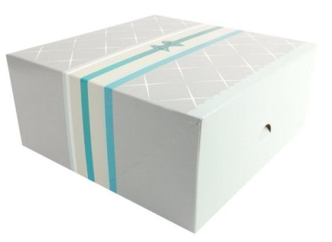 Pudełka na ciasta BENIAMIN 125 x 210 x 70mm / 5 szt. - Srebro Pudełka na ciasta BENIAMIN 125 x 210 x 70mm / 5 szt. - Srebro