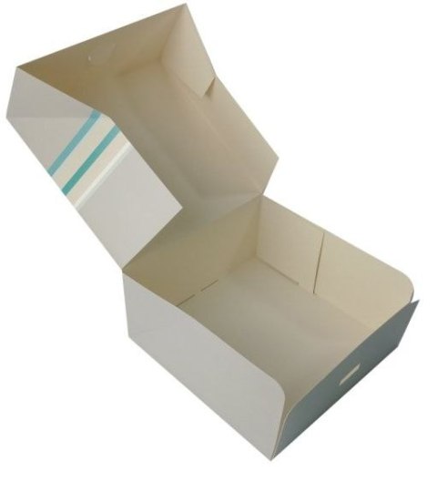Pudełka na ciasta BENIAMIN 125 x 210 x 70mm / 5 szt. - Srebro Pudełka na ciasta BENIAMIN 125 x 210 x 70mm / 5 szt. - Srebro