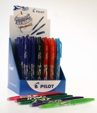 Długopis PILOT Frixion 0, 7 mix kolorów display