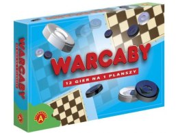 Gra ALEXANDER Warcaby 12 gier na planszy