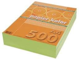 Papier ksero kolorowy A4 500k. KRESKA zielony jasny