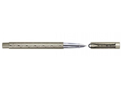 Pióra atramentowe w gwiazdki z supercienką stalówką, 0, 5mm, metalowa obudowa, etui tytan Pióra atramentowe w gwiazdki z supercienką stalówką, 0, 5mm, metalowa obudowa, etui tytan