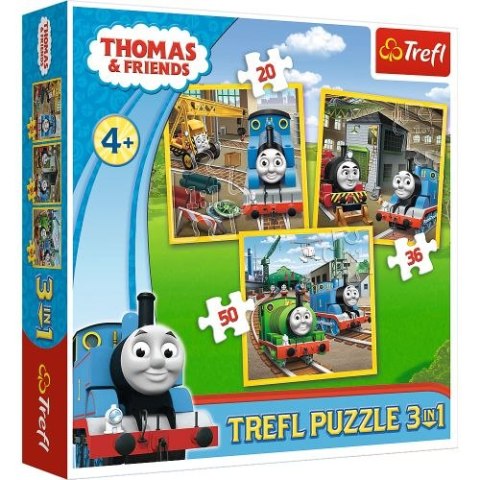 Puzzle "3w1" TREFL Tomek rusza do akcji (34821)