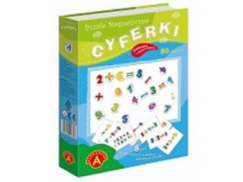Puzzle magnetyczne ALEXANDER Cyferki Puzzle magnetyczne ALEXANDER Cyferki