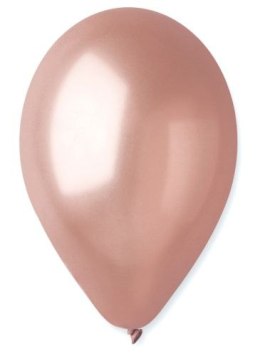 Balony GEMAR metal 26cm różowo-złoty 100szt.