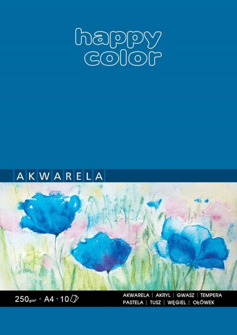 Blok akwarelowy A3 10k. HAPPY COLOR 250g Blok akwarelowy A3 10k. HAPPY COLOR 250g