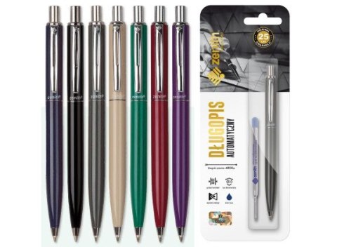 Długopis automatyczny Zenith 12 Color line + wkład - blister Długopis automatyczny Zenith 12 Color line + wkład - blister