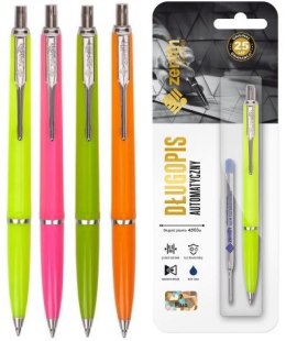 Długopis automatyczny Zenith 7 Fluo + wkład - blister