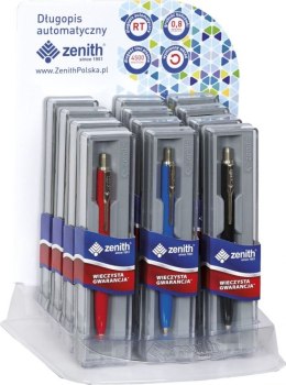 Długopis automatyczny zenith 7 - w etui mix kolorów
