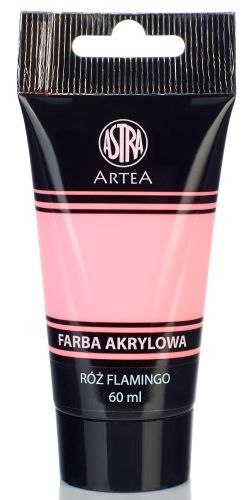 Farba akrylowa ASTRA Artea tuba 60ml - róż flamingo