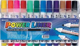 Markery suchościeralne MUNGYO Power liner 12 kolorów