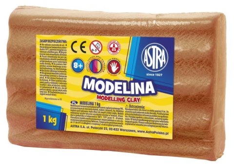 Modelina Astra 1 kg brązowa Modelina Astra 1 kg brązowa