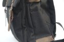 Plecak 43cm (17") BENIAMIN młodzieżowy z klapką - czarny basic