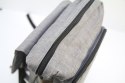 Plecak 43cm (17") BENIAMIN młodzieżowy z klapką - szary basic
