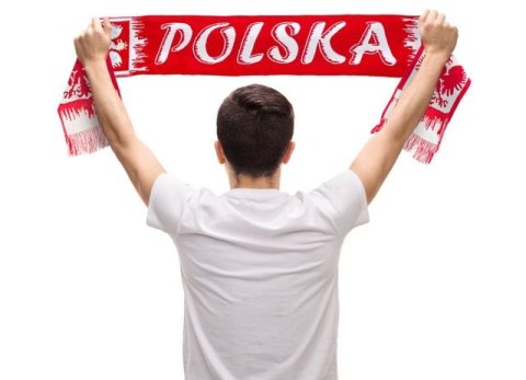 Szalik kibica "Polska", 130 cm