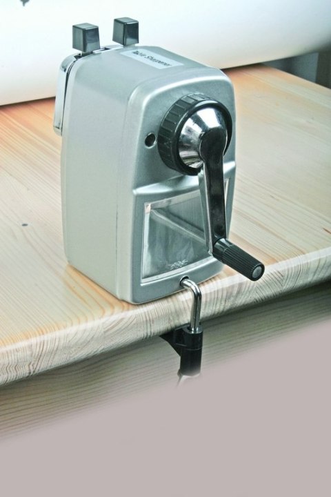 Temperówka aluminium na Korbkę Temperówka aluminium na Korbkę