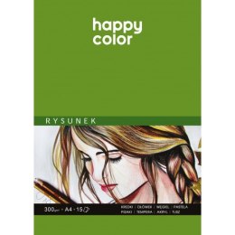 Blok do rysunku HAPPY COLOR Art A4 15k. 300g