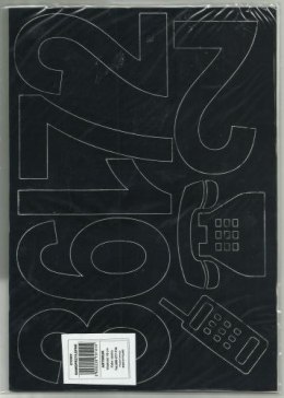 Cyfry samoprzylepne ART-DRUK 100mm czarne Helvetica 10 arkuszy